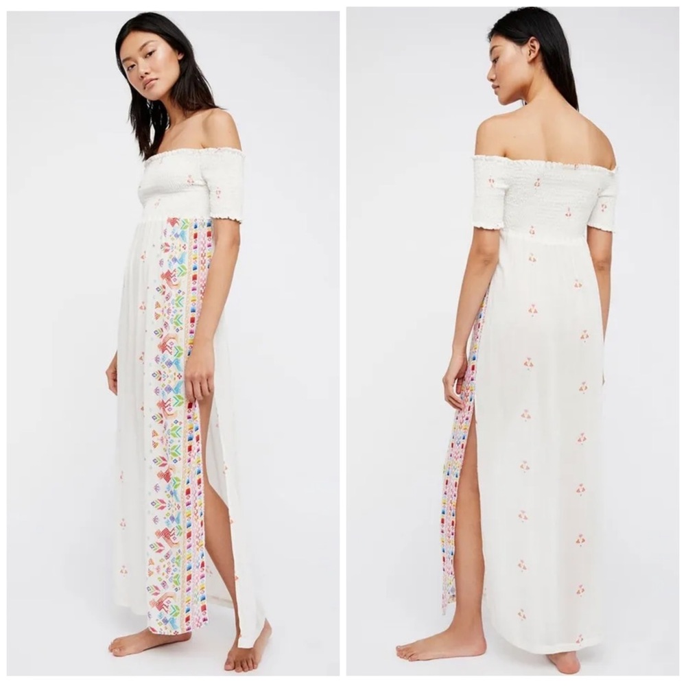 JEN’S PIRATE BOOTY Free People *Cult* off shoulder maxi dress S